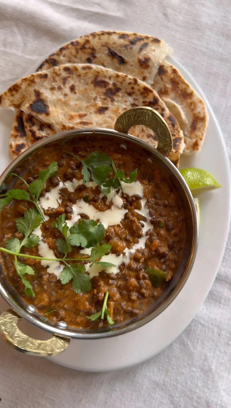 Plant-Based Black Lentil Dhal